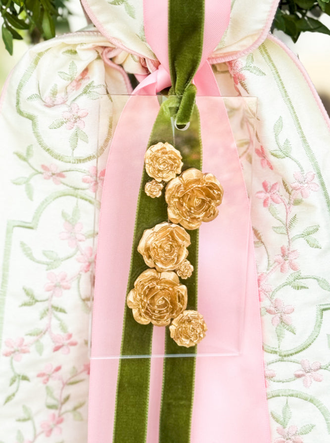 Blooms on Acrylic ornament