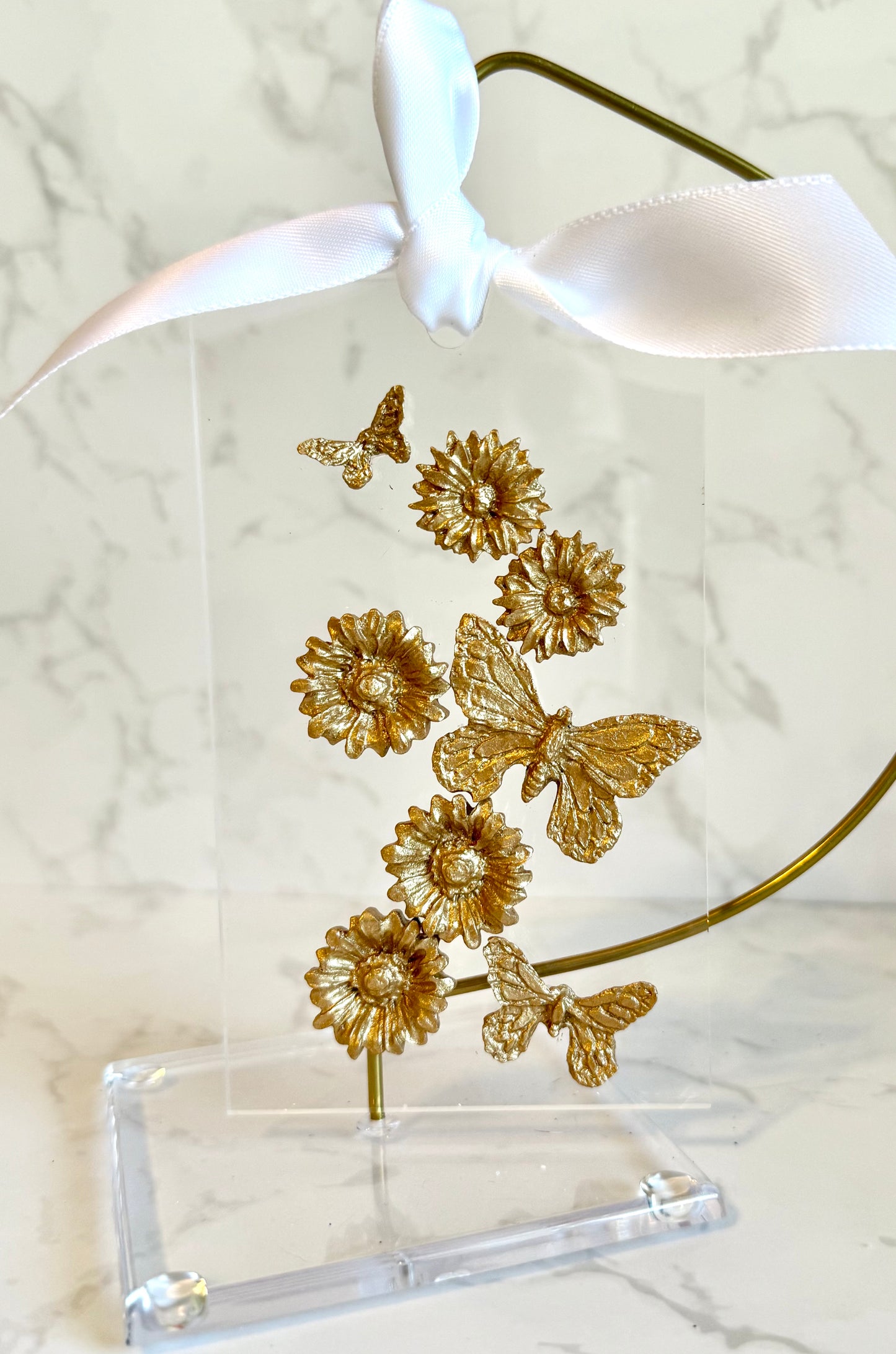 Blossom and Butterflies ornament