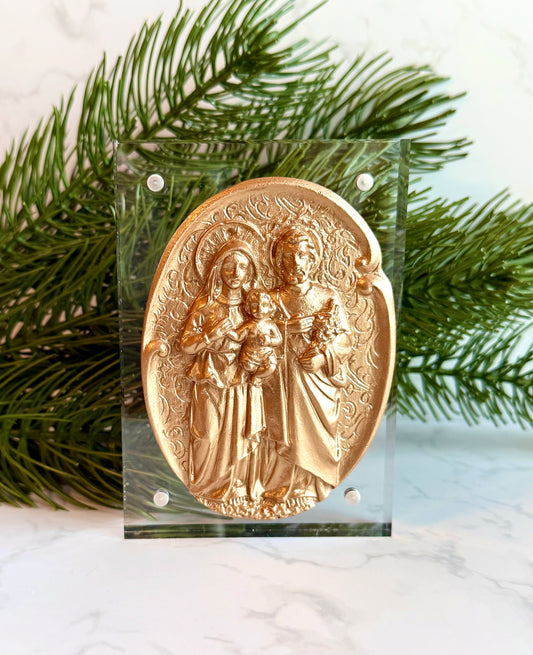 Oval Holy Family